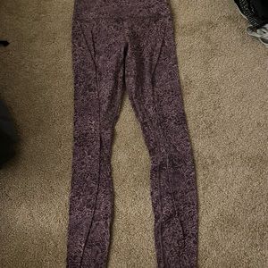Lulu lemon align floral leggings